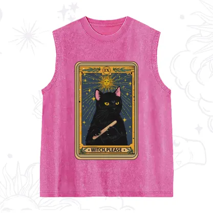 Purplehecate The Witch Please Tarot Washed Tank