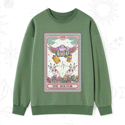 Purplehecate The Doctor Tarot Sweatshirt