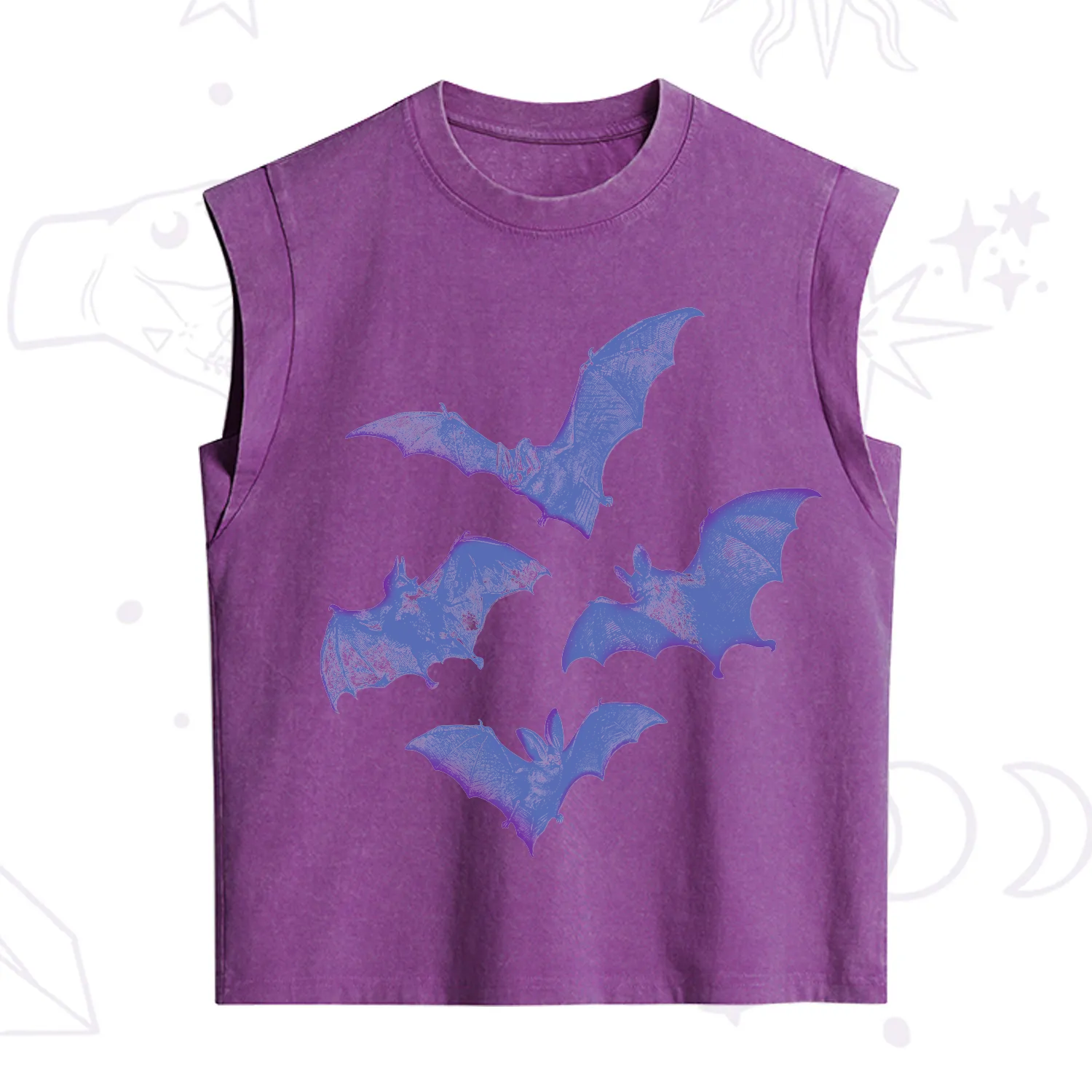 Purplehecate Vintage Bats Vintage Washed Tank