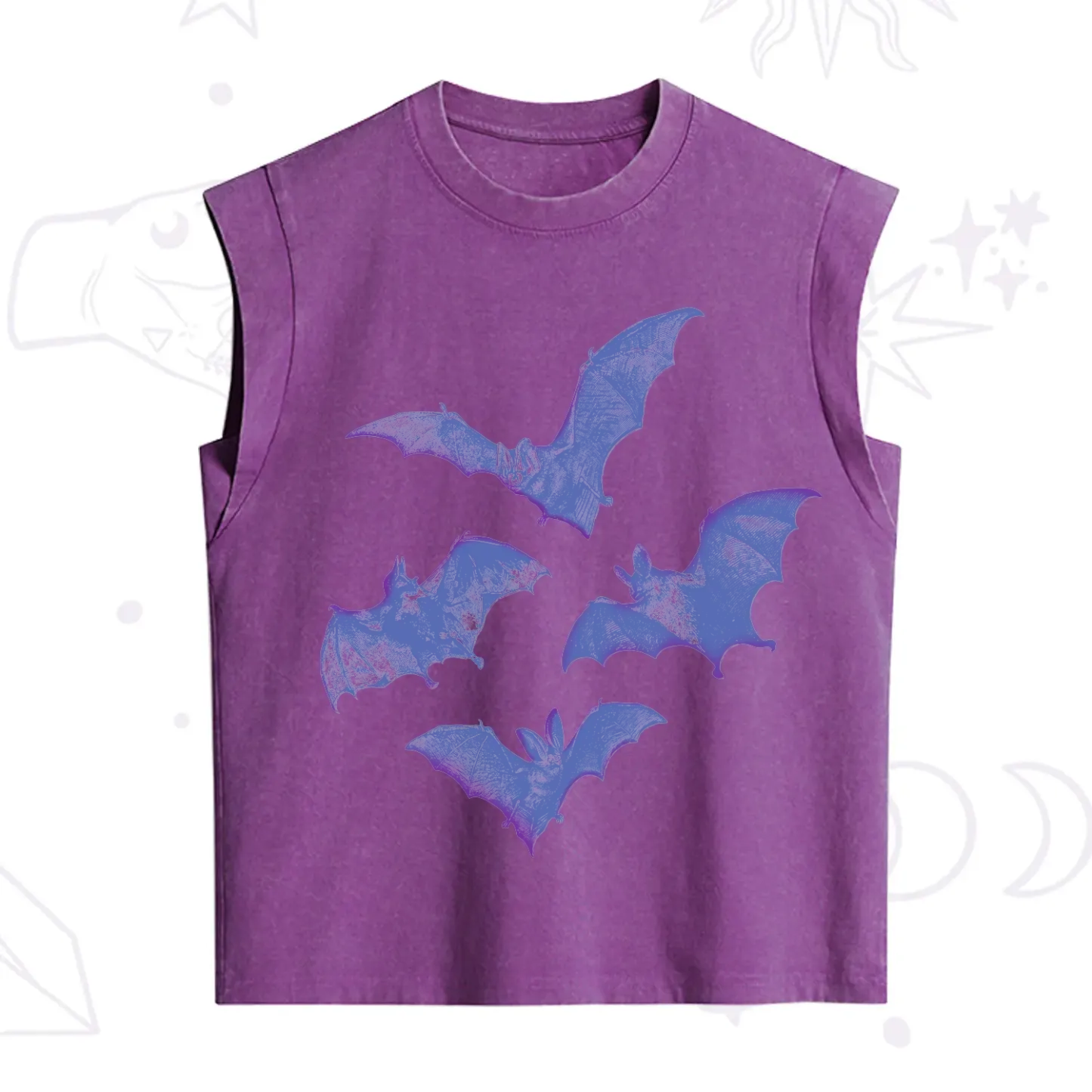 Purplehecate Vintage Bats Vintage Washed Tank