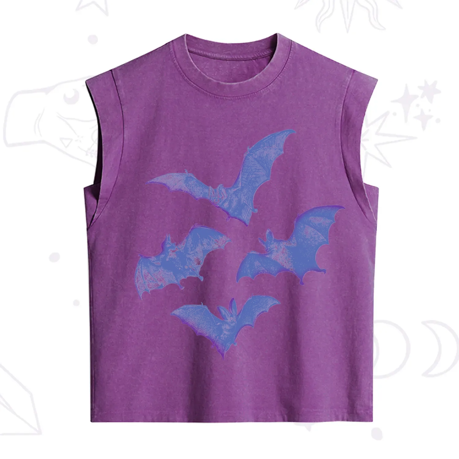 Purplehecate Vintage Bats Vintage Washed Tank