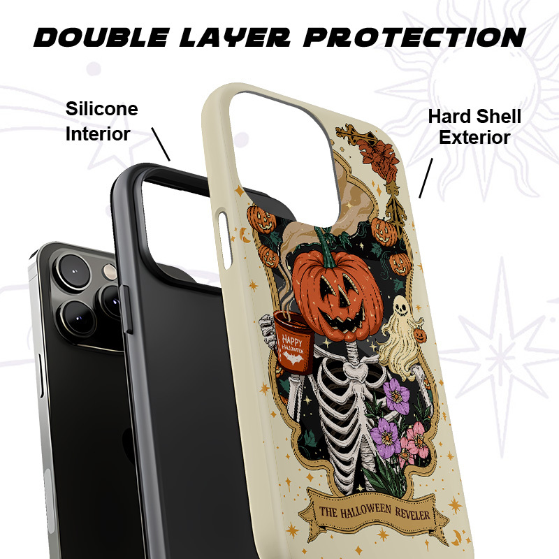 Purplehecate The Halloween Reveler Lover Tarot Phone Case