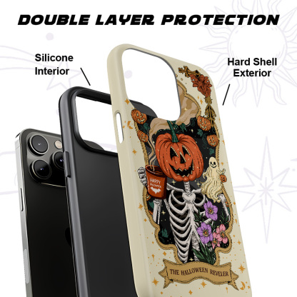 Purplehecate The Halloween Reveler Lover Tarot Phone Case
