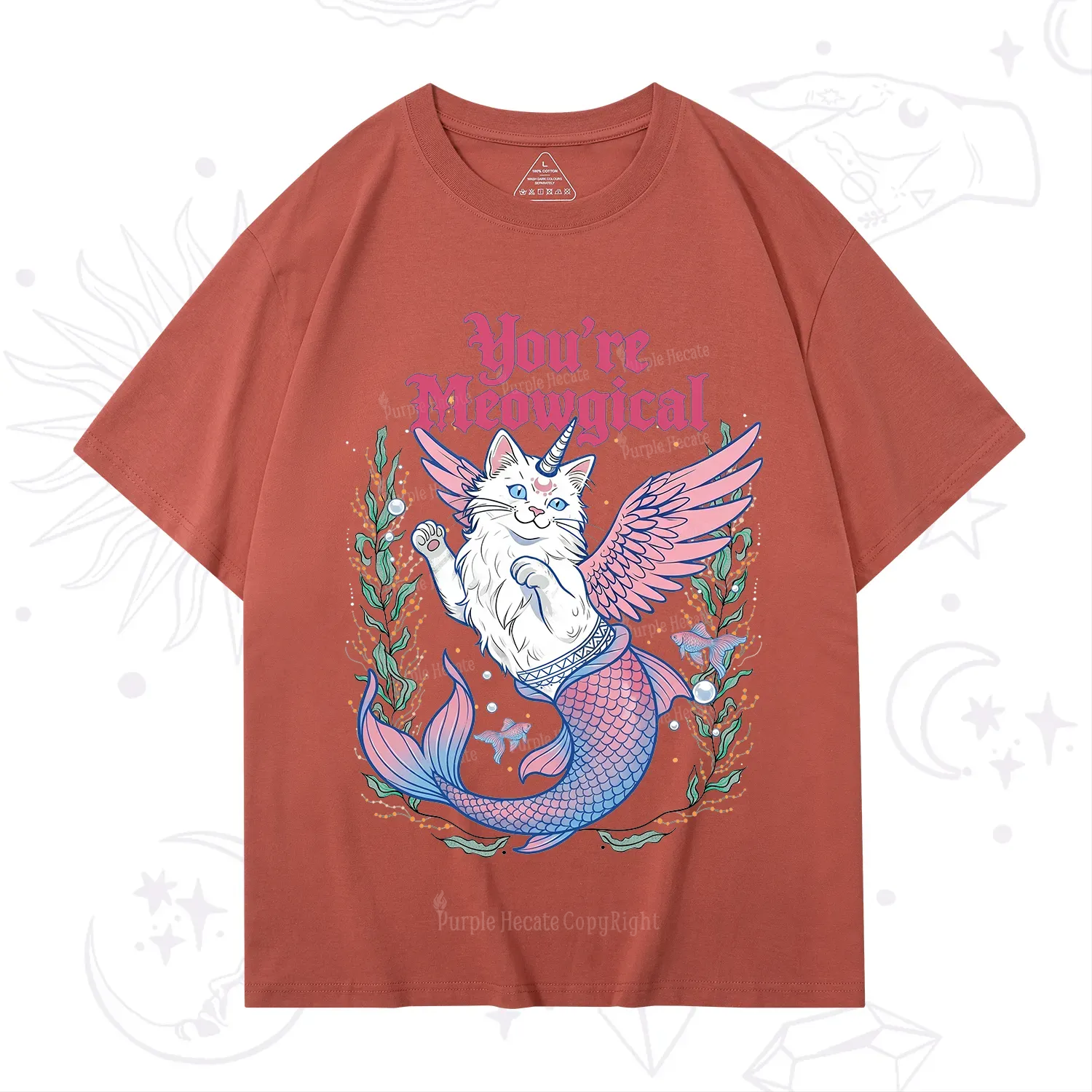 Purplehecate You're Meowgical T-Shirt