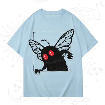 Purplehecate The Curious Mothman T-Shirt