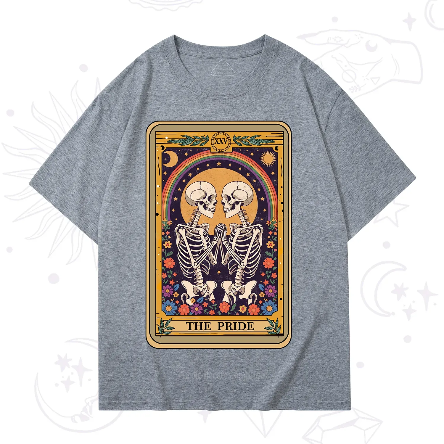 Purplehecate The Pride Skeleton Tarot T-Shirt