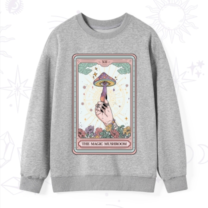 Purplehecate The Magic Murshroom Tarot Sweatshirt