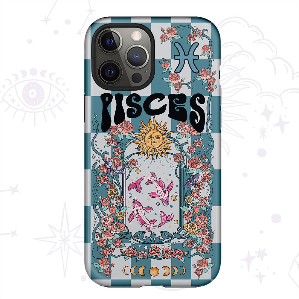 Purplehecate Pisces Spirit Zodiac Collage Phone Case