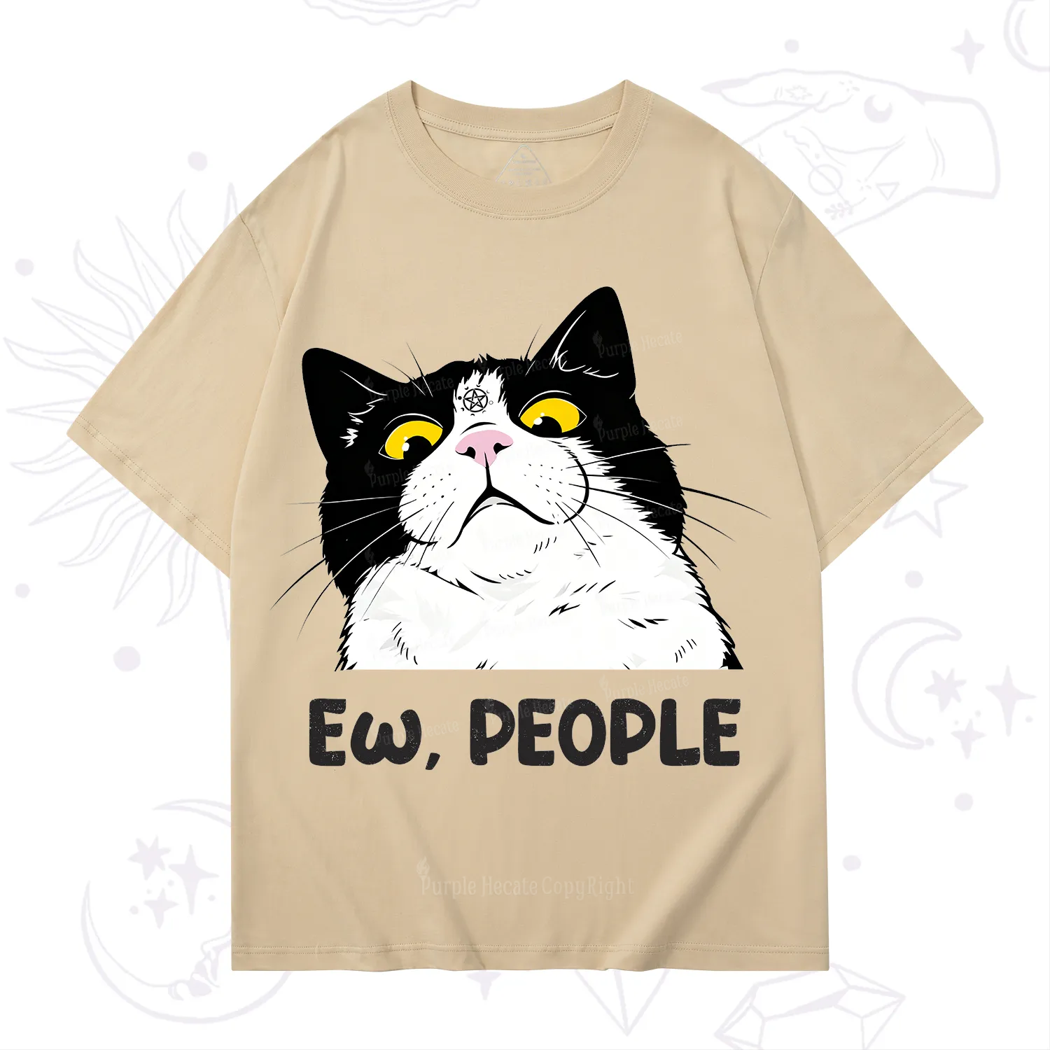 Purplehecate Ew People Cat T-Shirt