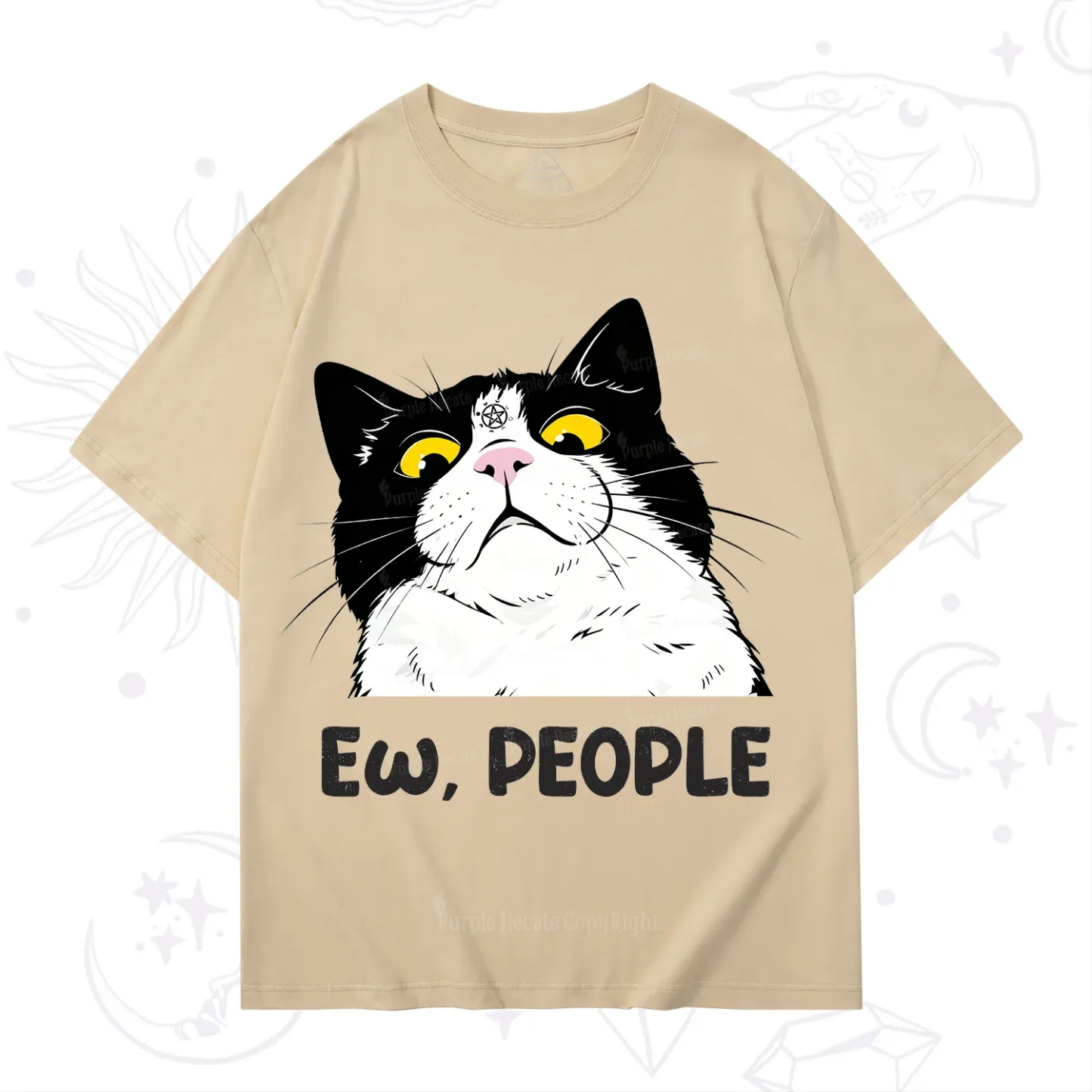 Purplehecate Ew People Cat T-Shirt