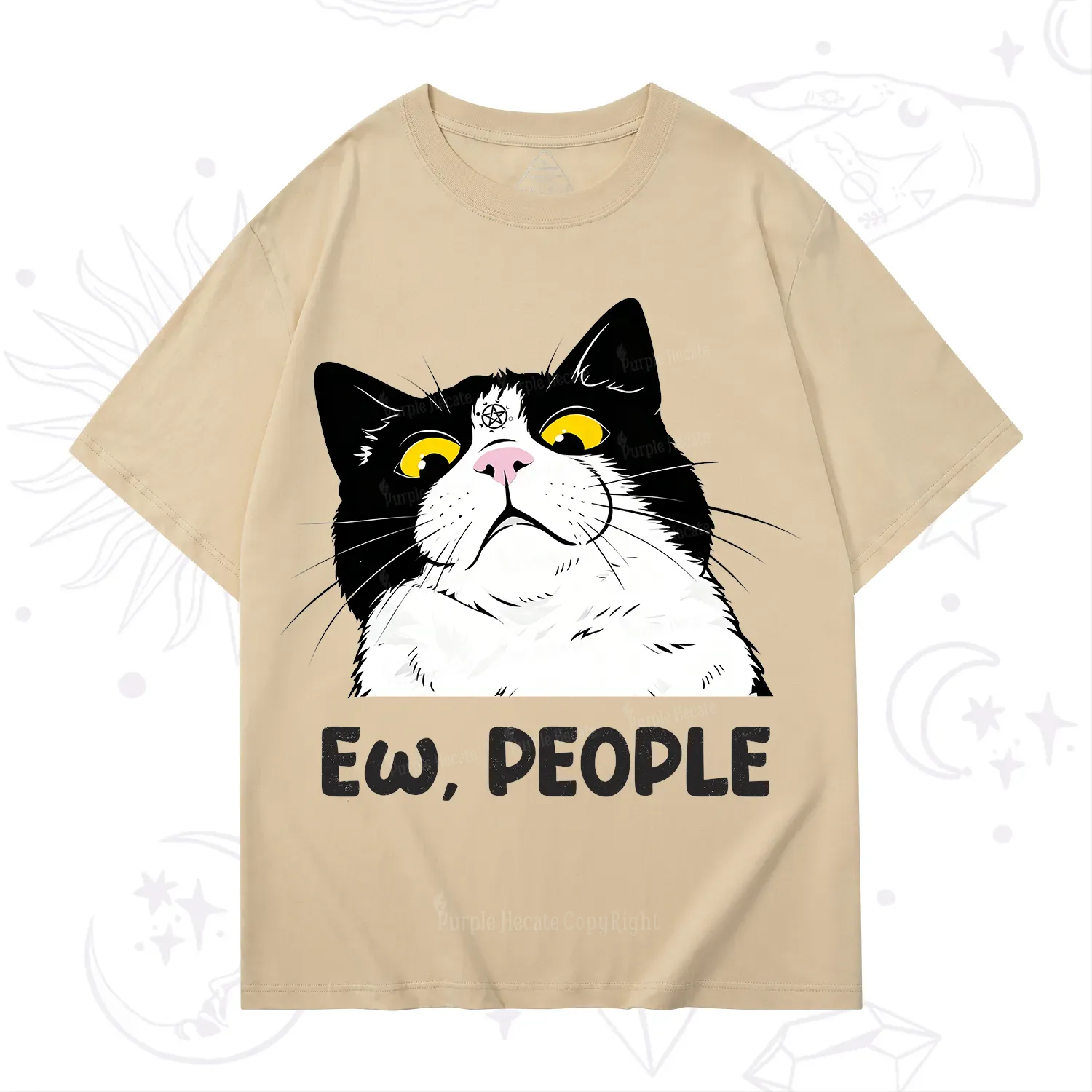 Purplehecate Ew People Cat T-Shirt