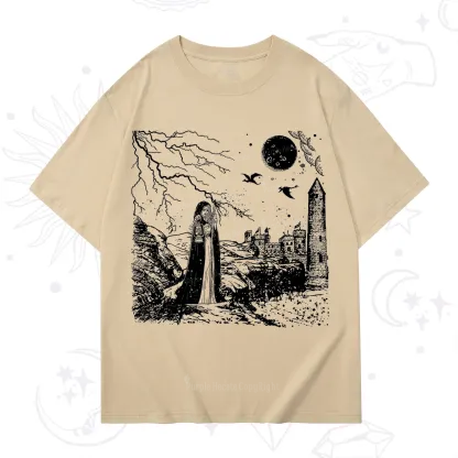 Purplehecate Black Moon Witch Spell Casting T-Shirt