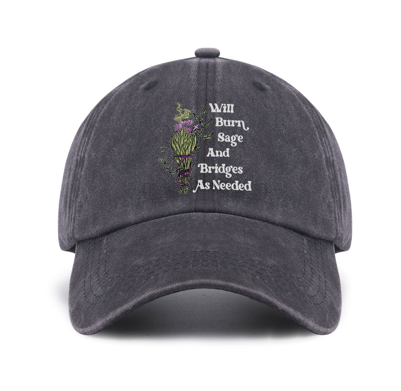 Purplehecate Will Burn Sage and Bridges Baseball Cap