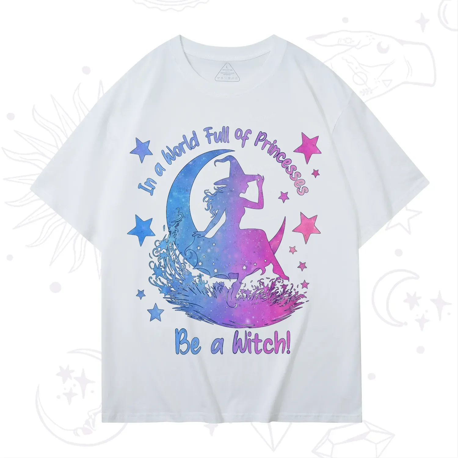 Purplehecate In a World Full of Princesses be a Witch T-Shirt