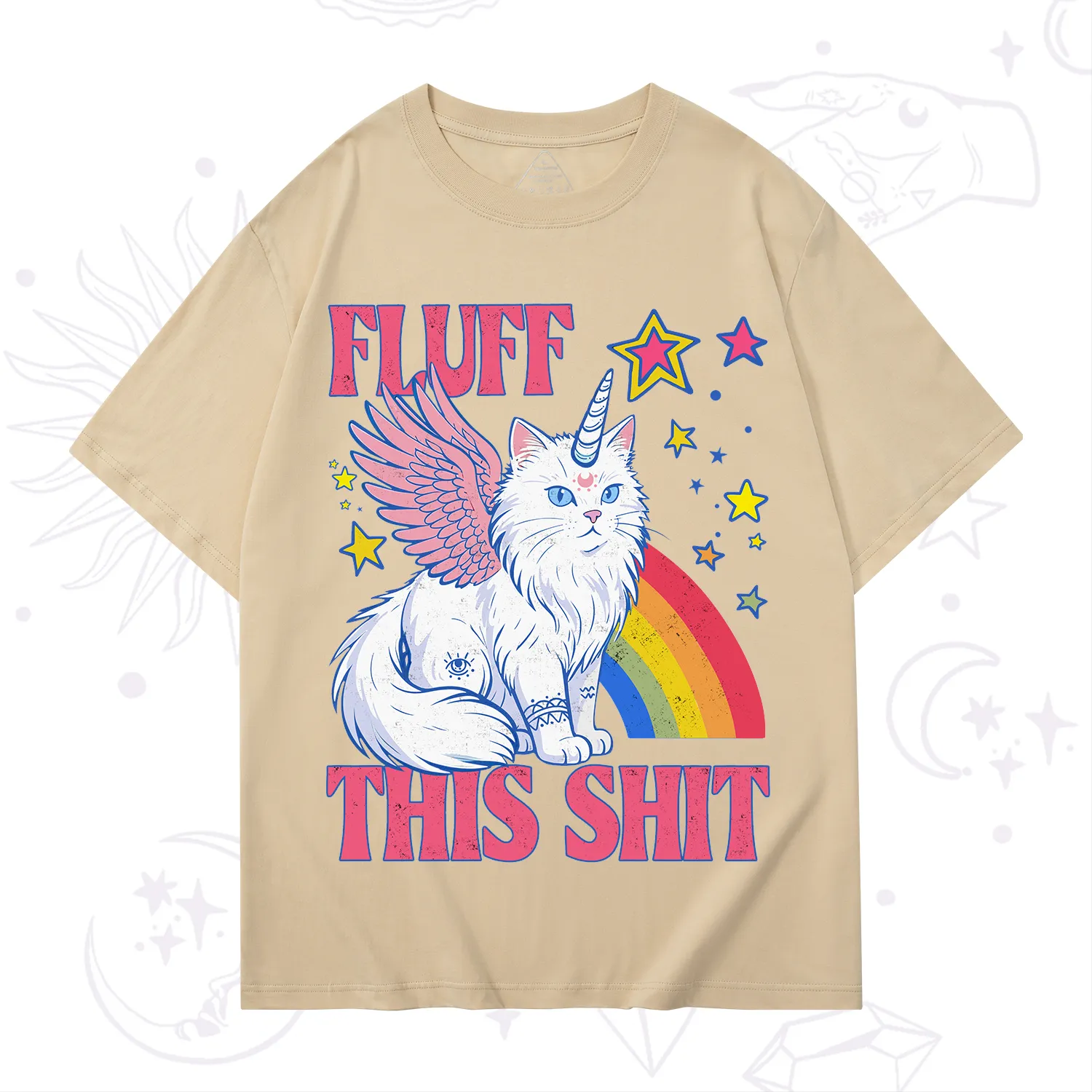 Purplehecate Fluff This Sh*t Cat T-Shirt