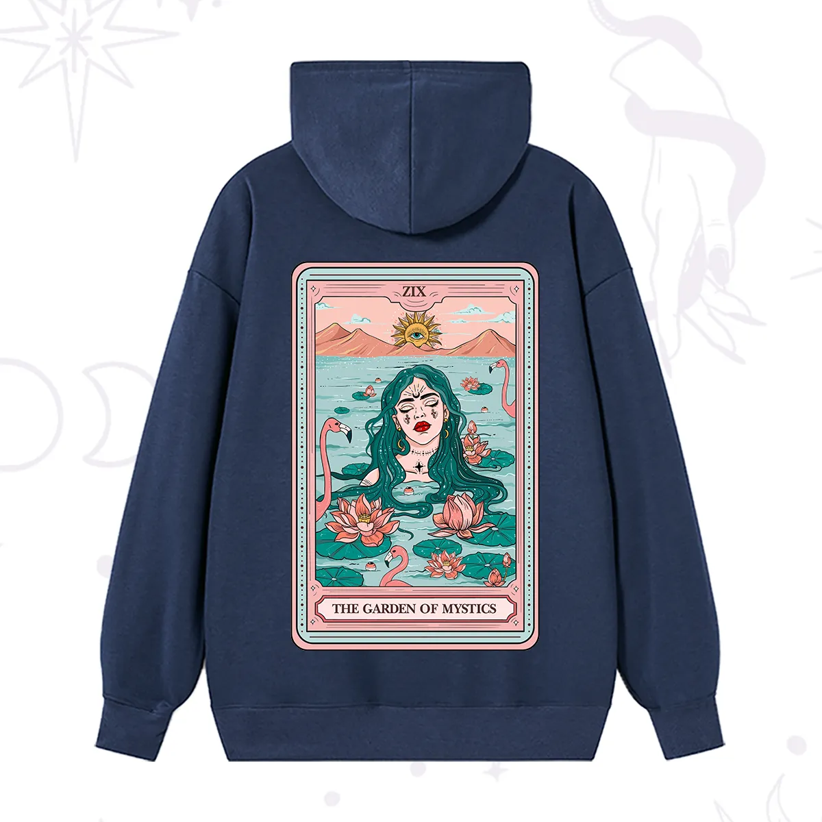 Purplehecate The Garden Of Mystics Tarot Hoodie