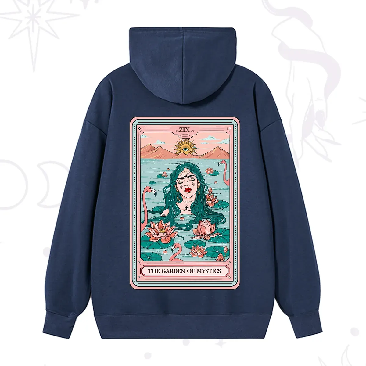Purplehecate The Garden Of Mystics Tarot Hoodie