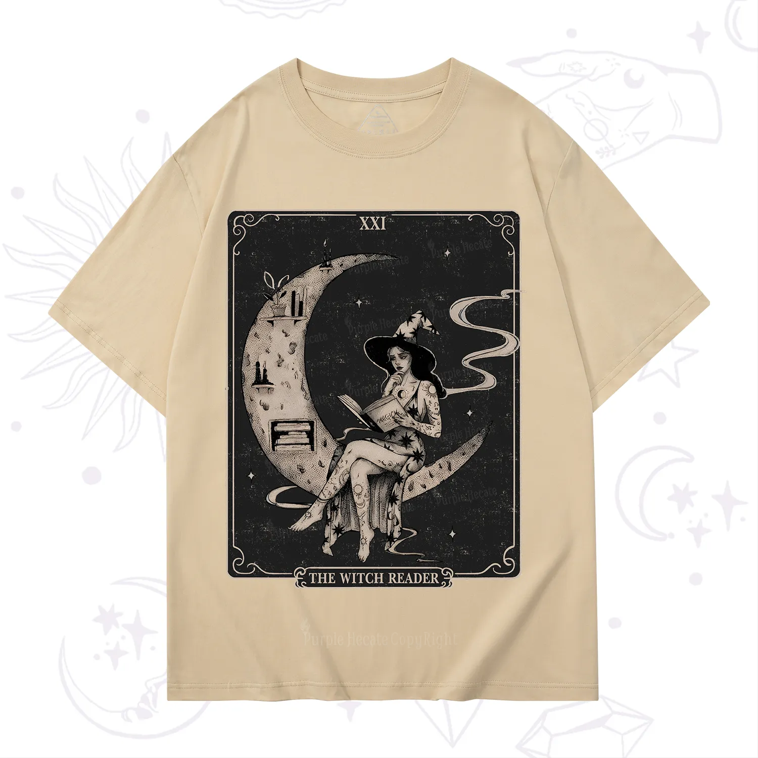 Purplehecate The Witch Reader T-Shirt