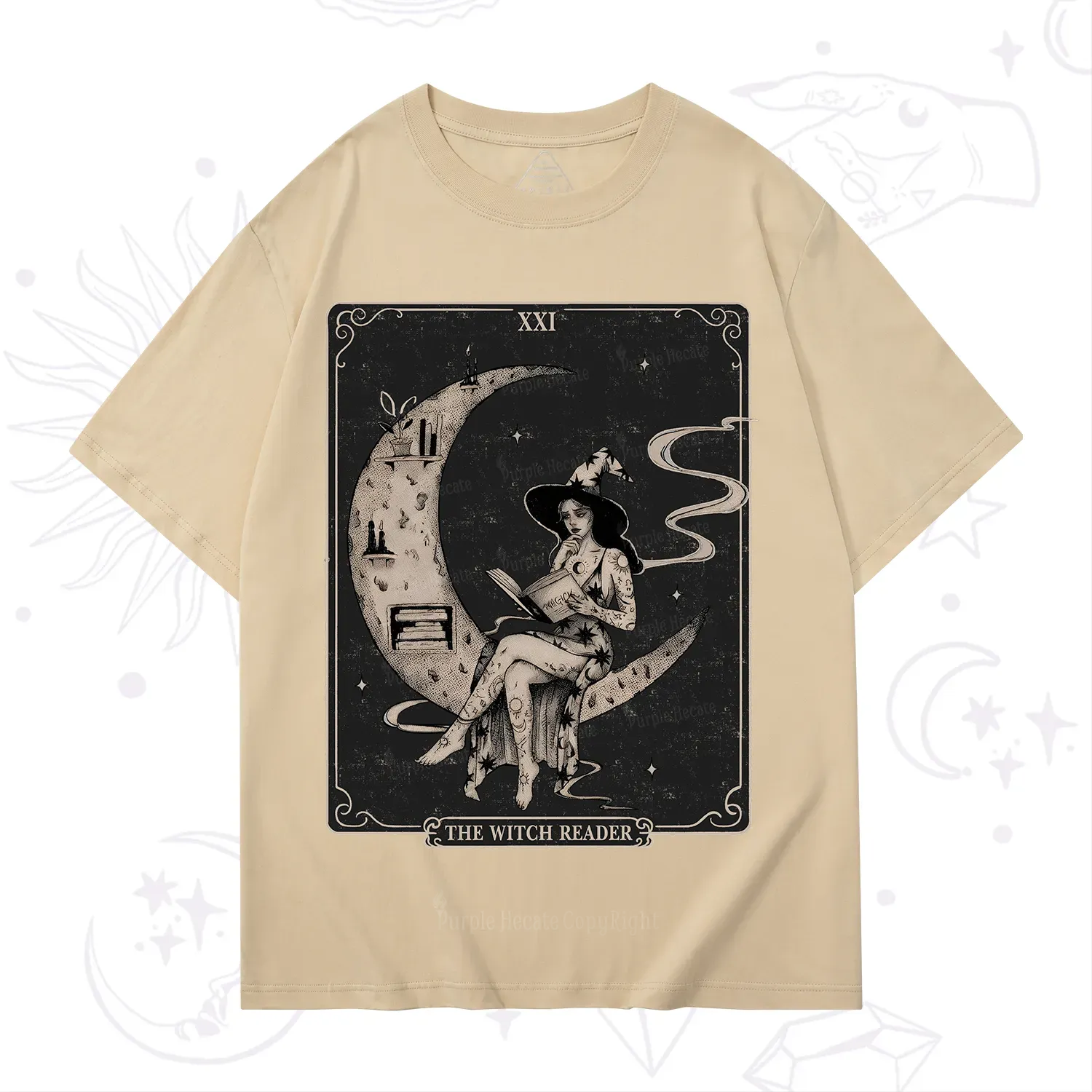 Purplehecate The Witch Reader T-Shirt