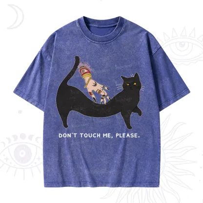 Purplehecate Don't Touch Me Washed T-Shirt