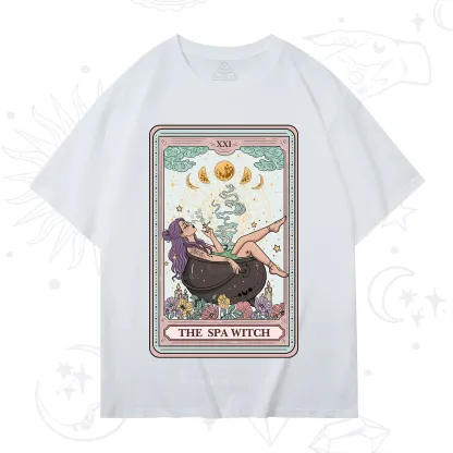 Purplehecate The Spa Witch Tarot Card T-Shirt