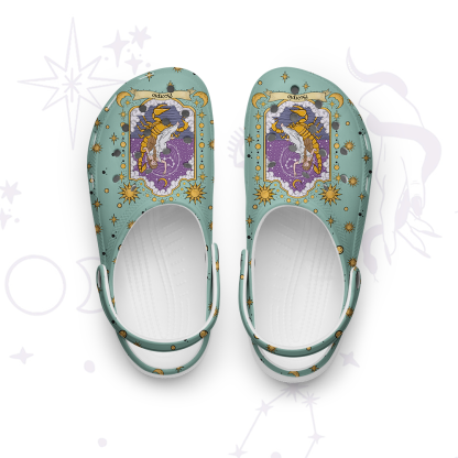 Purplehecate Scorpio Zodiac Rubber Clogs