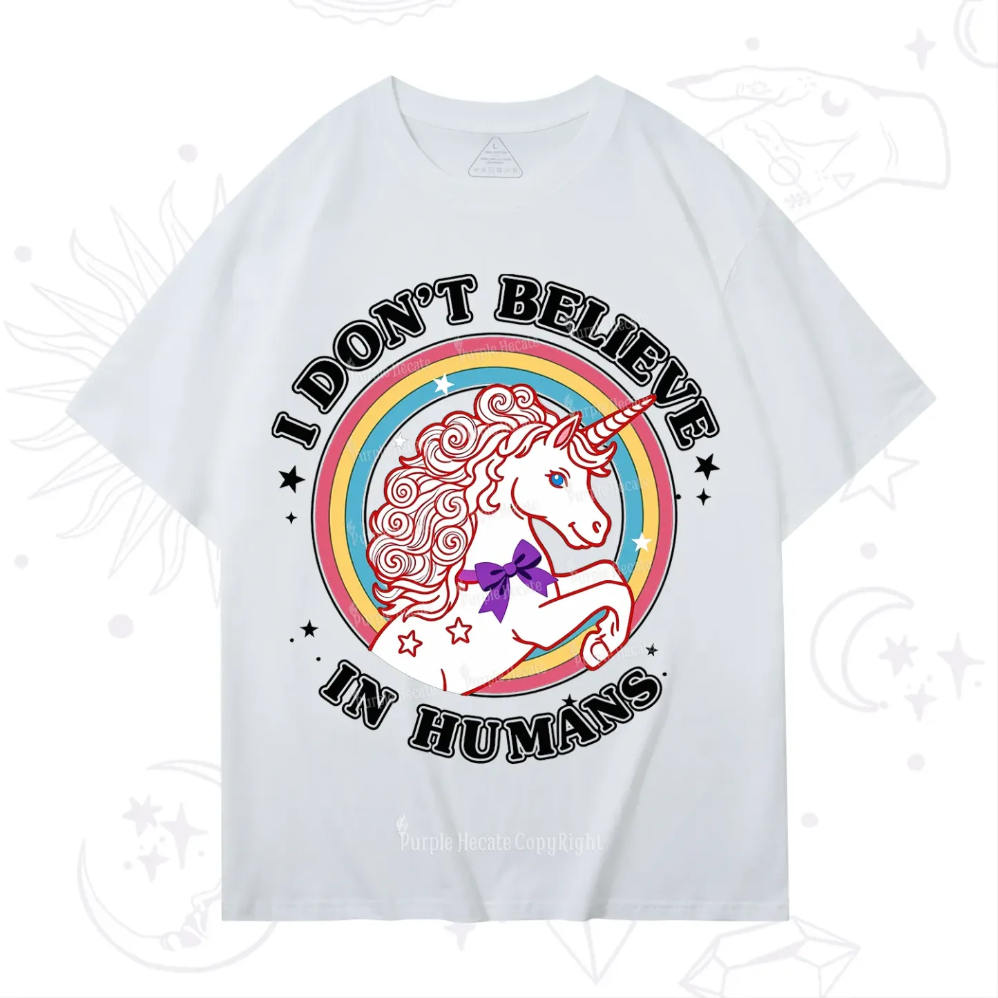 Purplehecate I Don't Believe In Humans T-Shirt