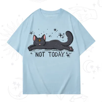 Purplehecate Not Today Cat T-Shirt