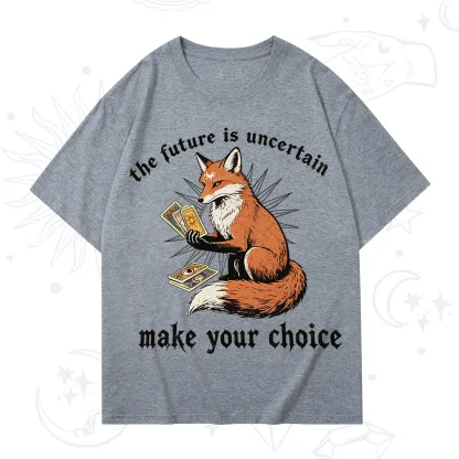 Purplehecate The Future Is Uncertain make Your Choice T-Shirt