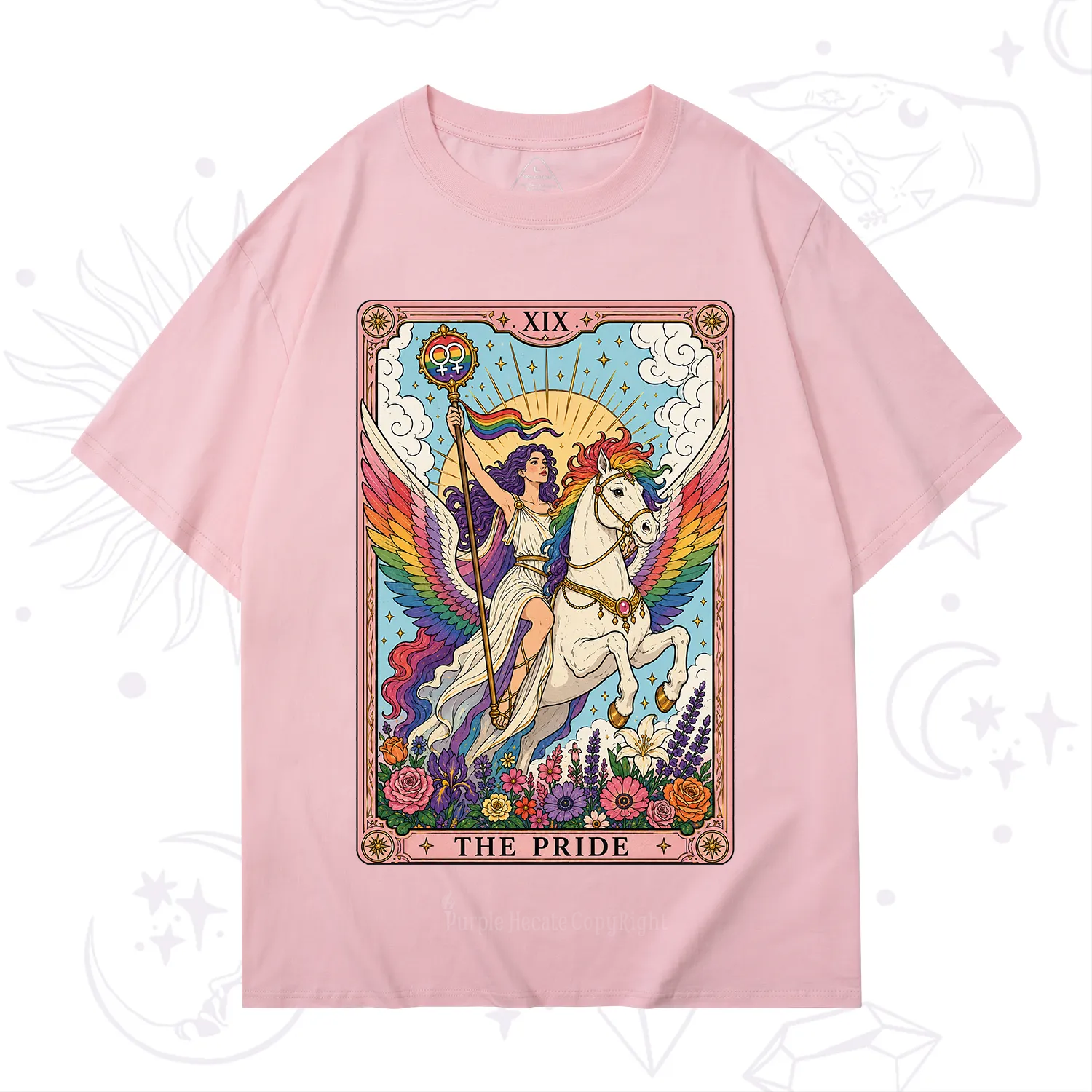 Purplehecate The Pride Tarot Card T-Shirt