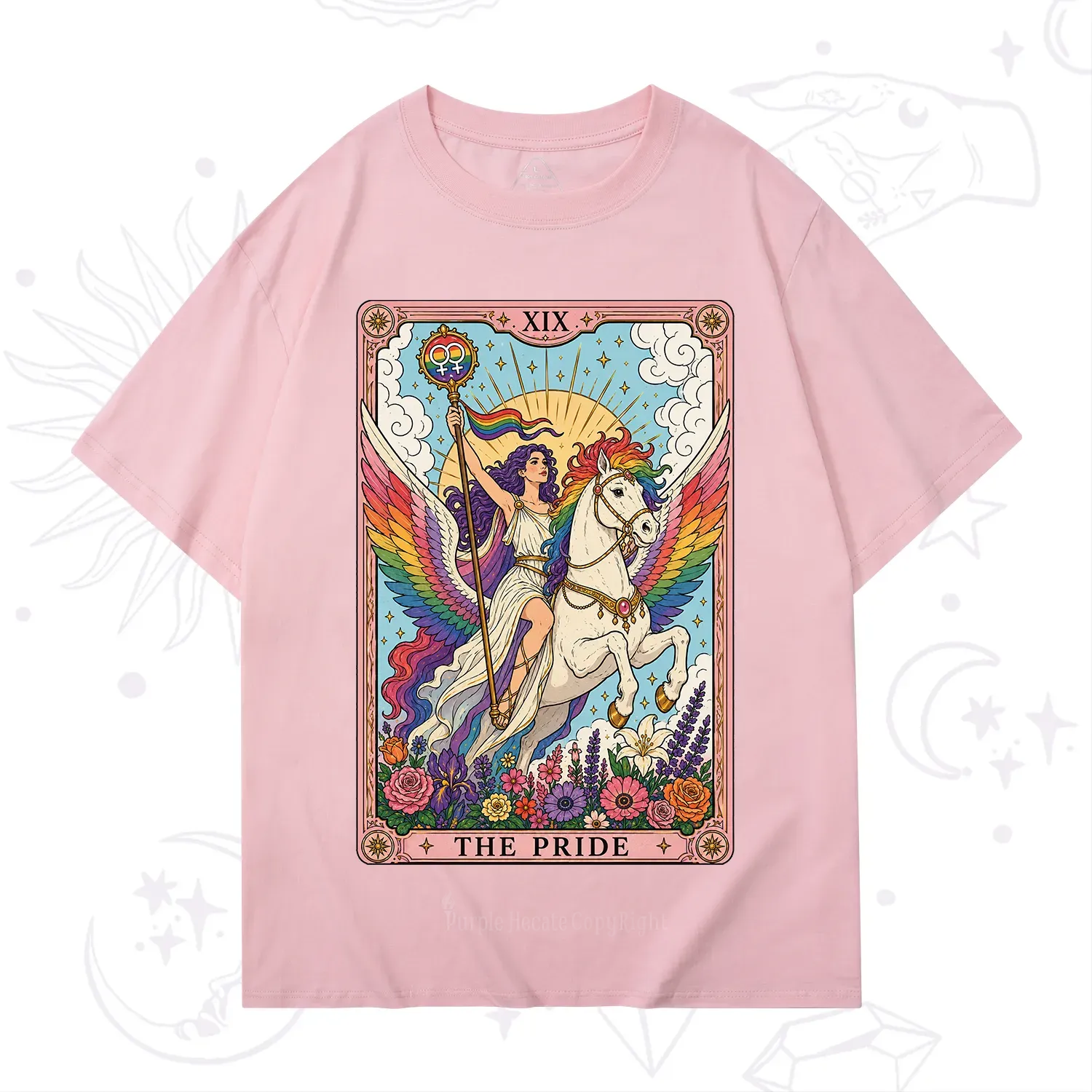 Purplehecate The Pride Tarot Card T-Shirt