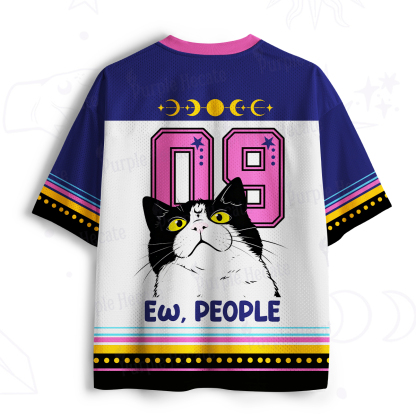 Purplehecate Ew People Cat Mesh Jersey