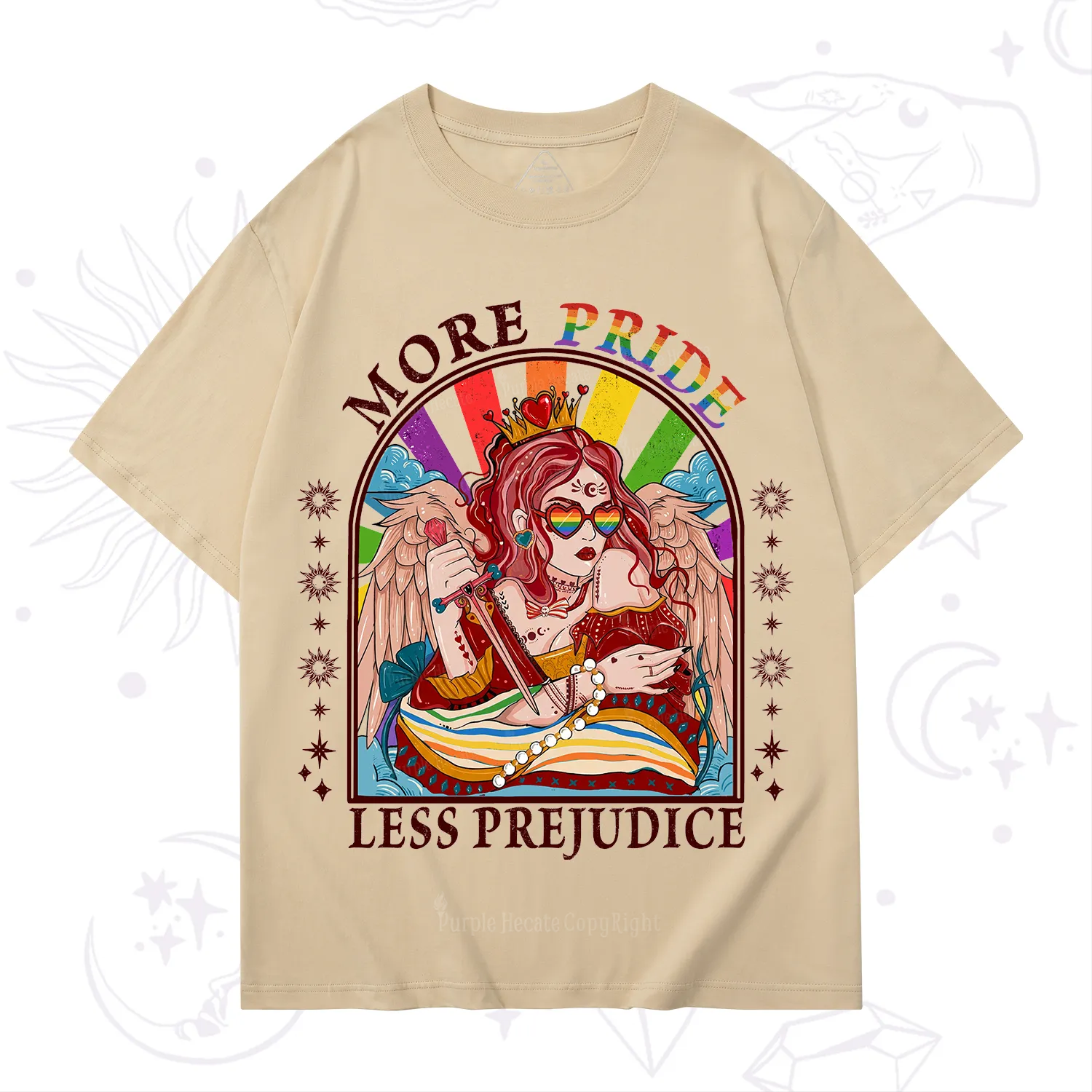 Purplehecate More Pride Less Prejudice T-Shirt