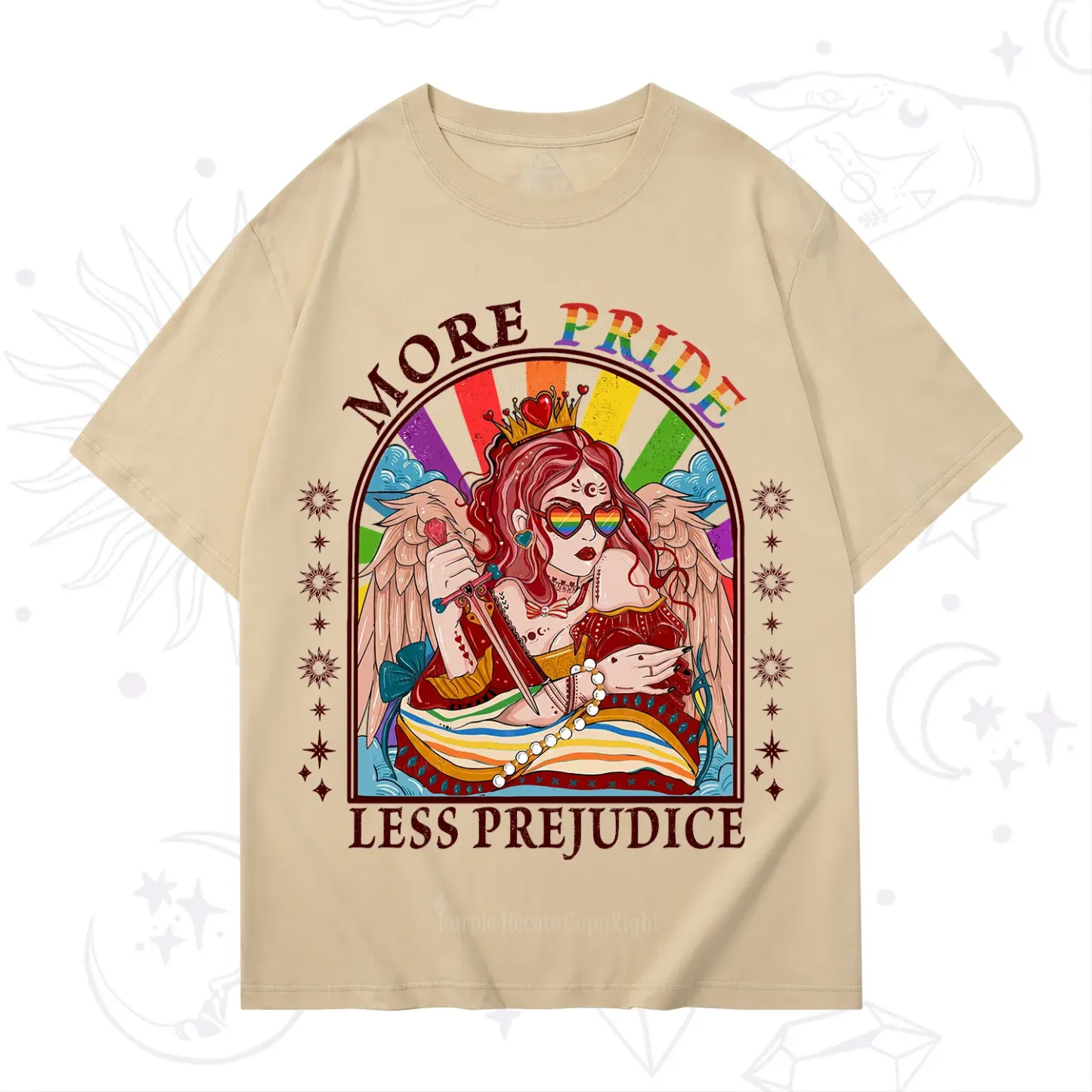 Purplehecate More Pride Less Prejudice T-Shirt