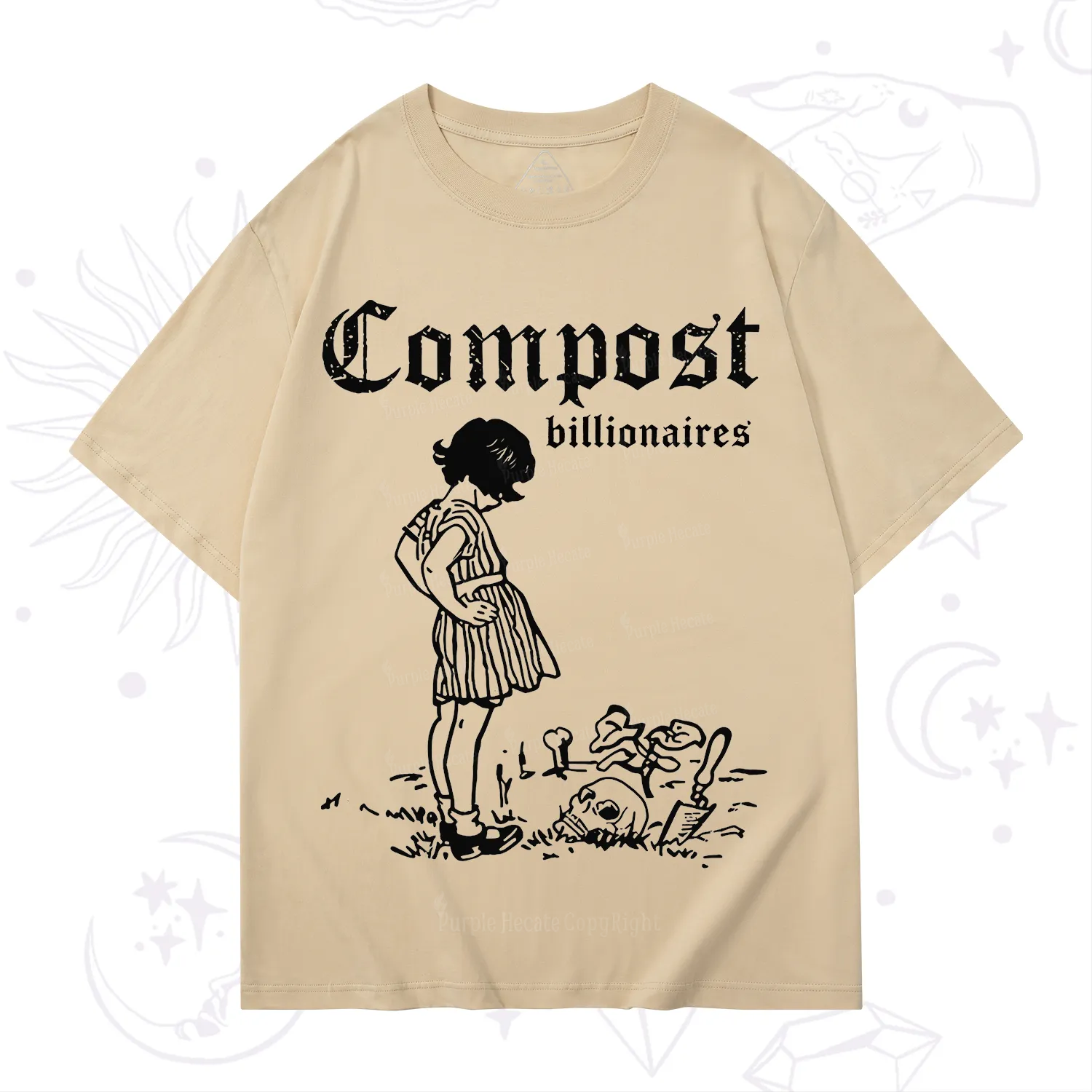 Purplehecate Compost the Greed T-Shirt