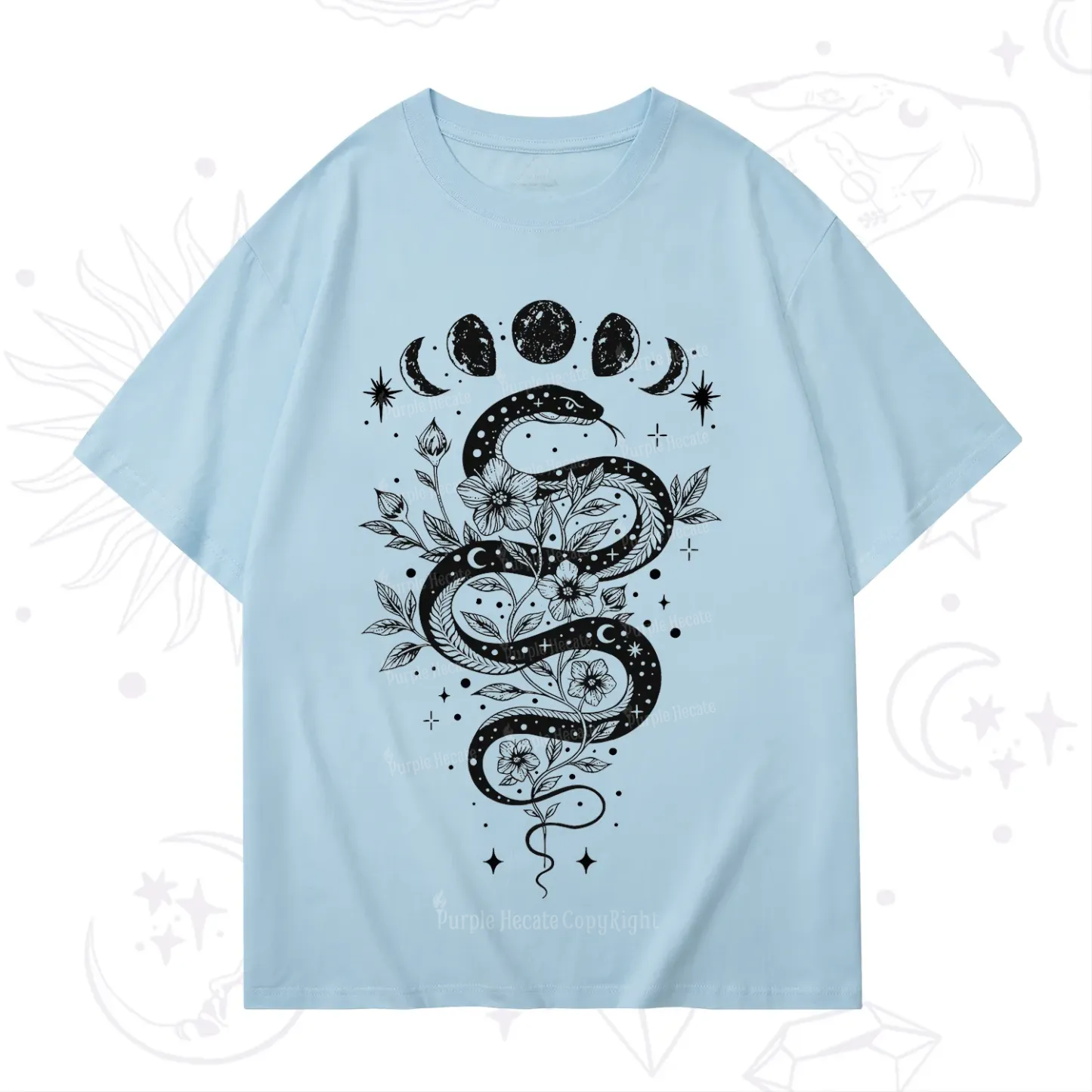 Purplehecate Serpent Spell T-Shirt