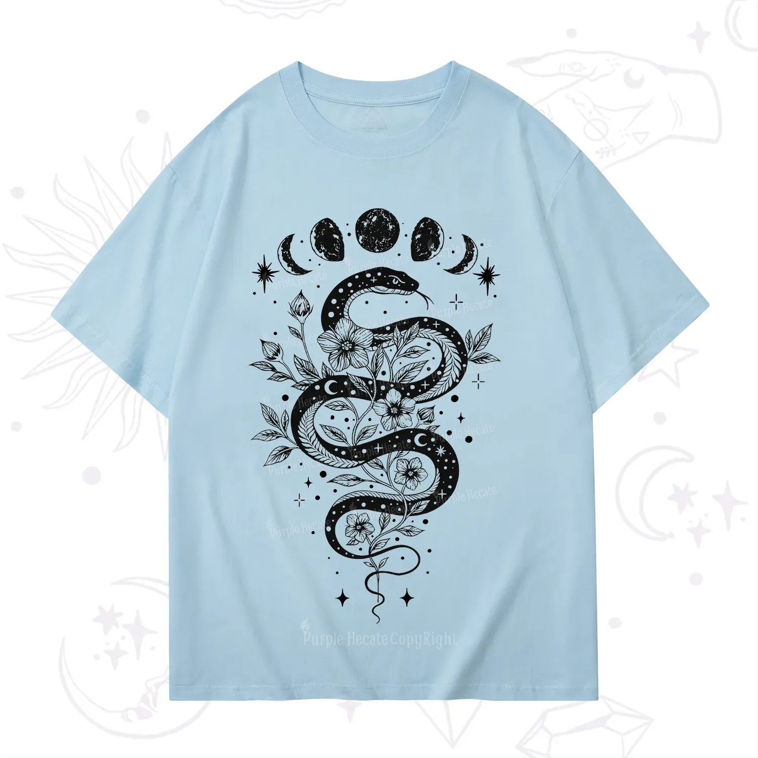 Purplehecate Serpent Spell T-Shirt