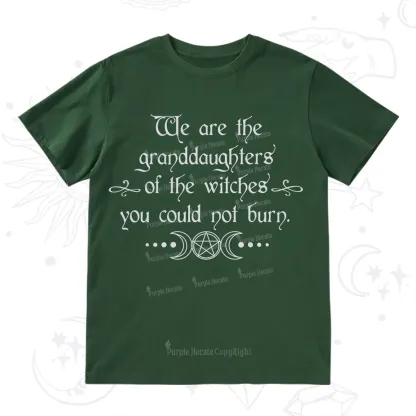 Purplehecate They Didn't Burn Witches They Burned Women T-Shirt