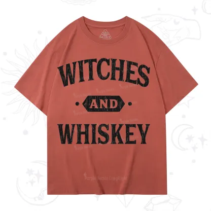 Purplehecate Witches and Whiskey T-Shirt