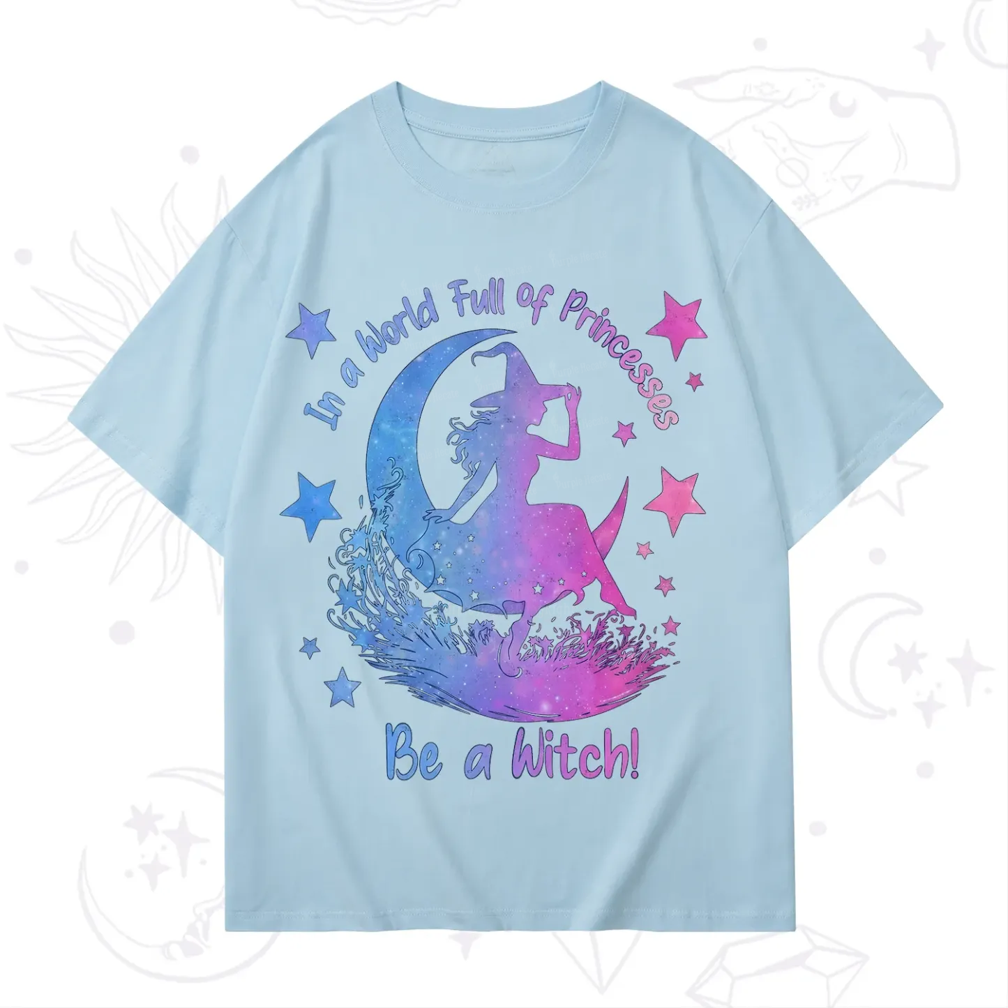 Purplehecate In a World Full of Princesses be a Witch T-Shirt