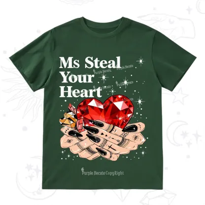 Purplehecate Ms Steal Your Heart Valentine T-Shirt