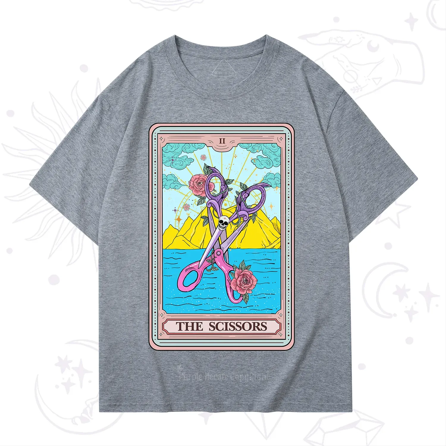 Purplehecate The Scissor Tarot Pride T-Shirt