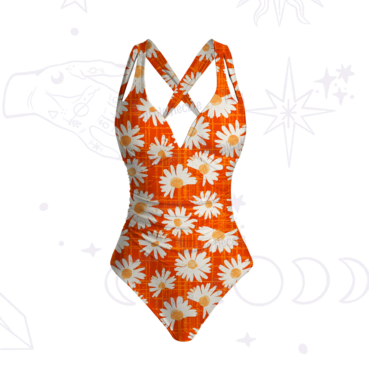 Purplehecate Daisy Daydream One-Piece Swimsuit