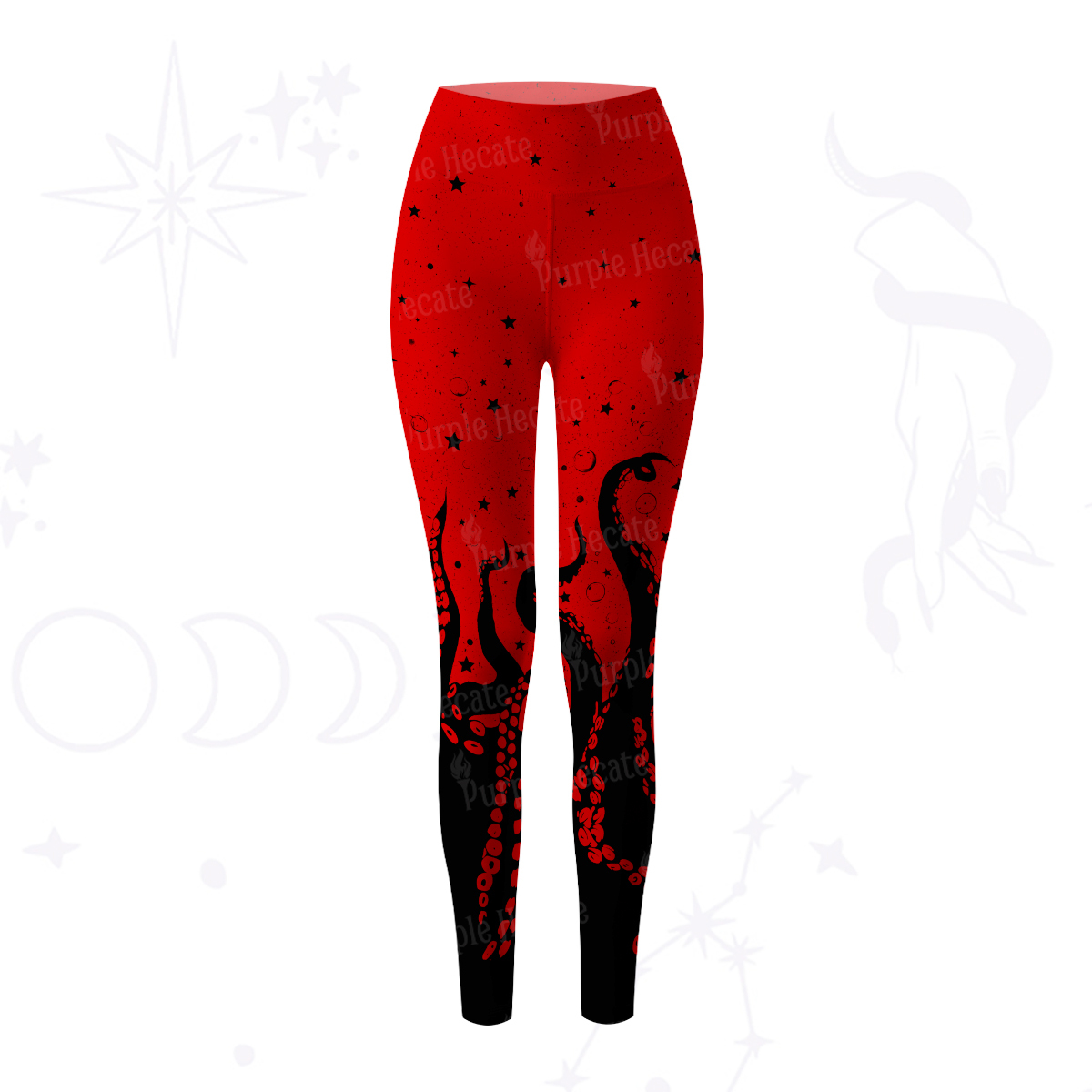 Purplehecate Tentacles of the Deep Yoga Pants