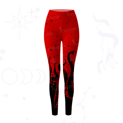 Purplehecate Tentacles of the Deep Yoga Pants