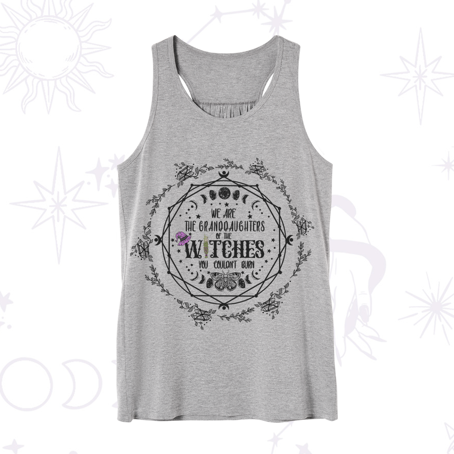 Purplehecate We Are the Granddaughters of the Witches You Could Not Burn Tank