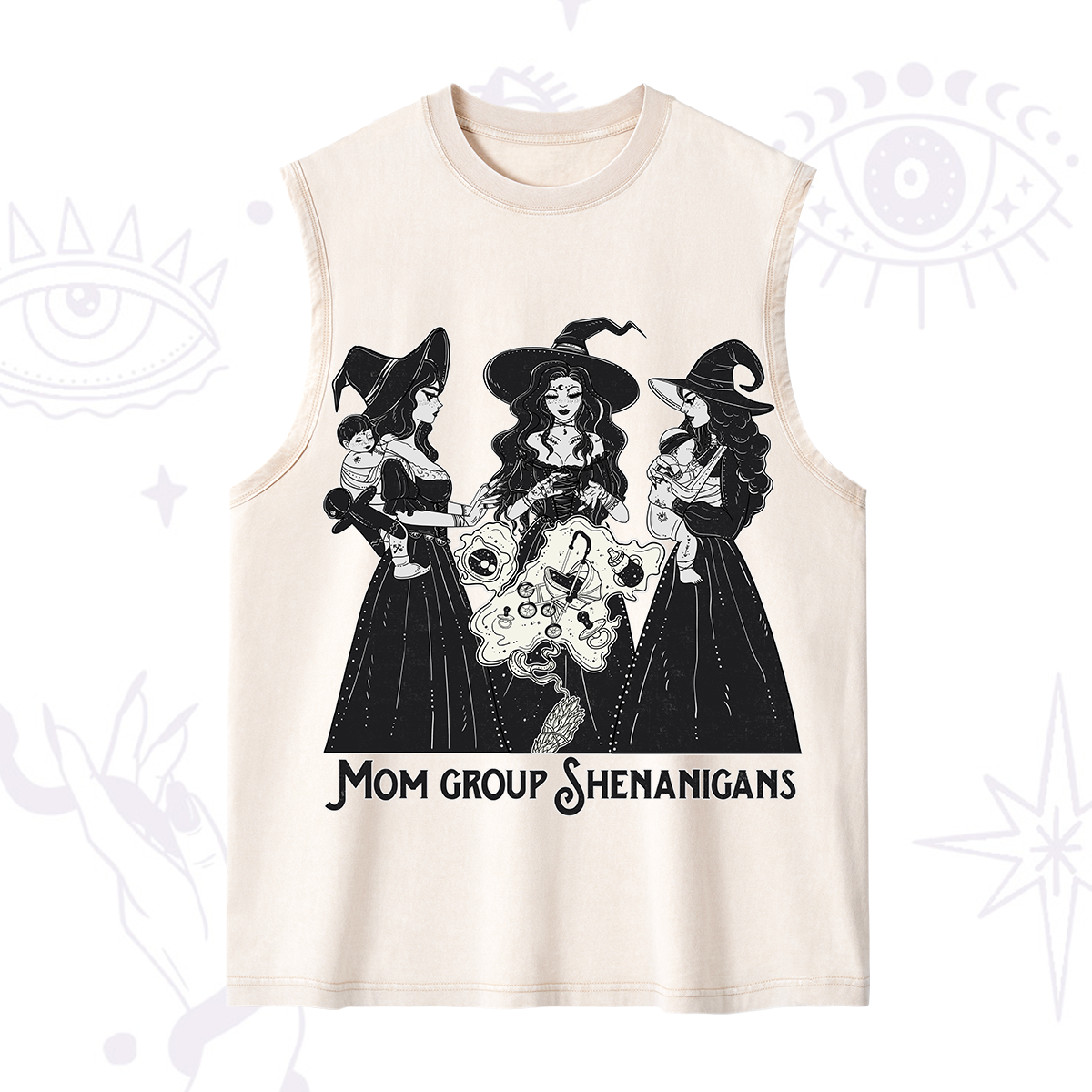 Purplehecate Mom Group Shenanigans Washed Tank