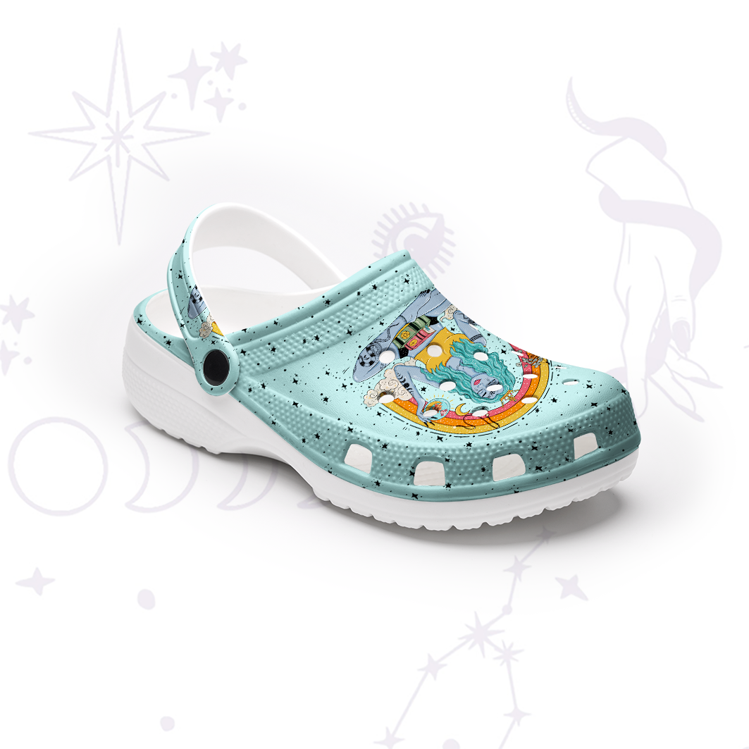 Purplehecate I'm The Queen Of All My Dreams Rubber Clogs