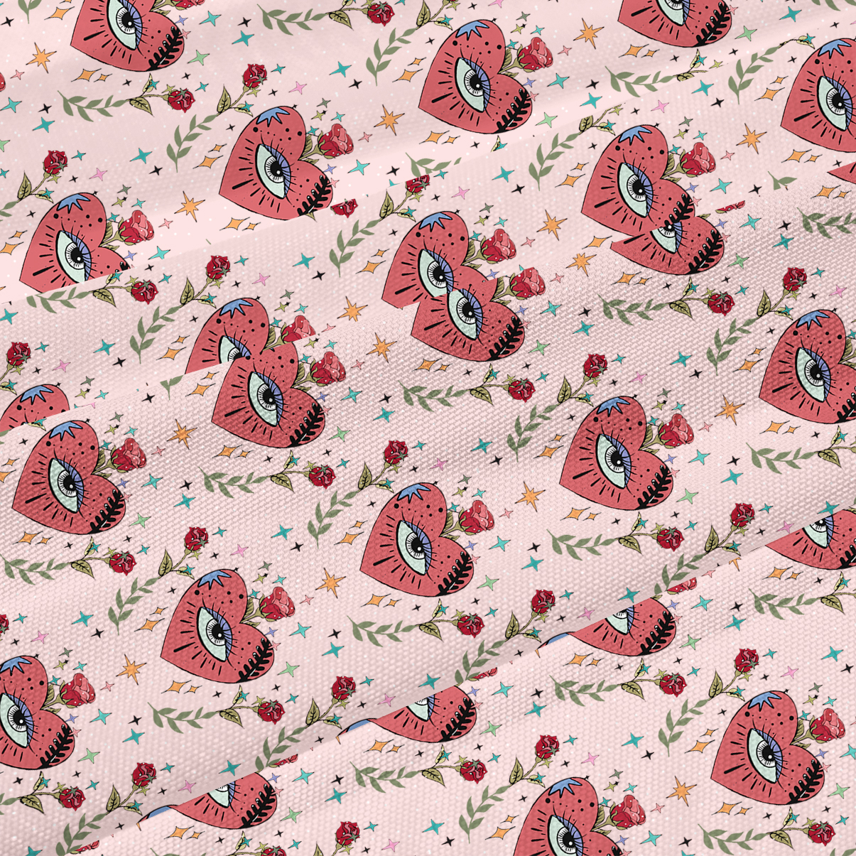 Purplehecate Mystic Eye Beachwear Cover-Up Dress