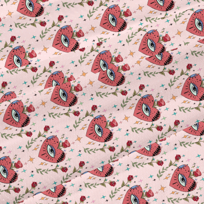 Purplehecate Mystic Eye Beachwear Cover-Up Dress